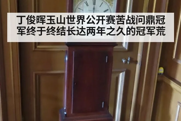 丁俊晖玉山世界公开赛苦战问鼎冠军终于终结长达两年之久的冠军荒